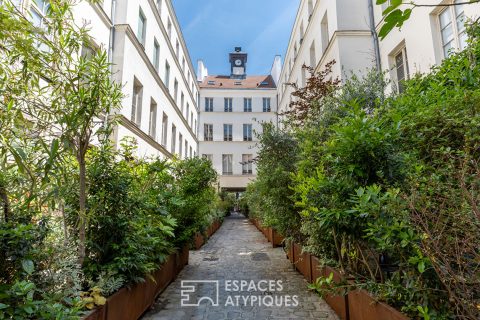 Duplex lumineux au dernier étage