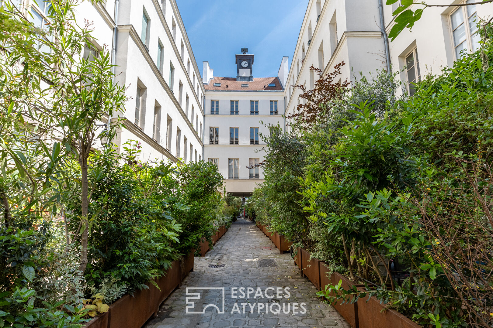 Duplex lumineux au dernier étage