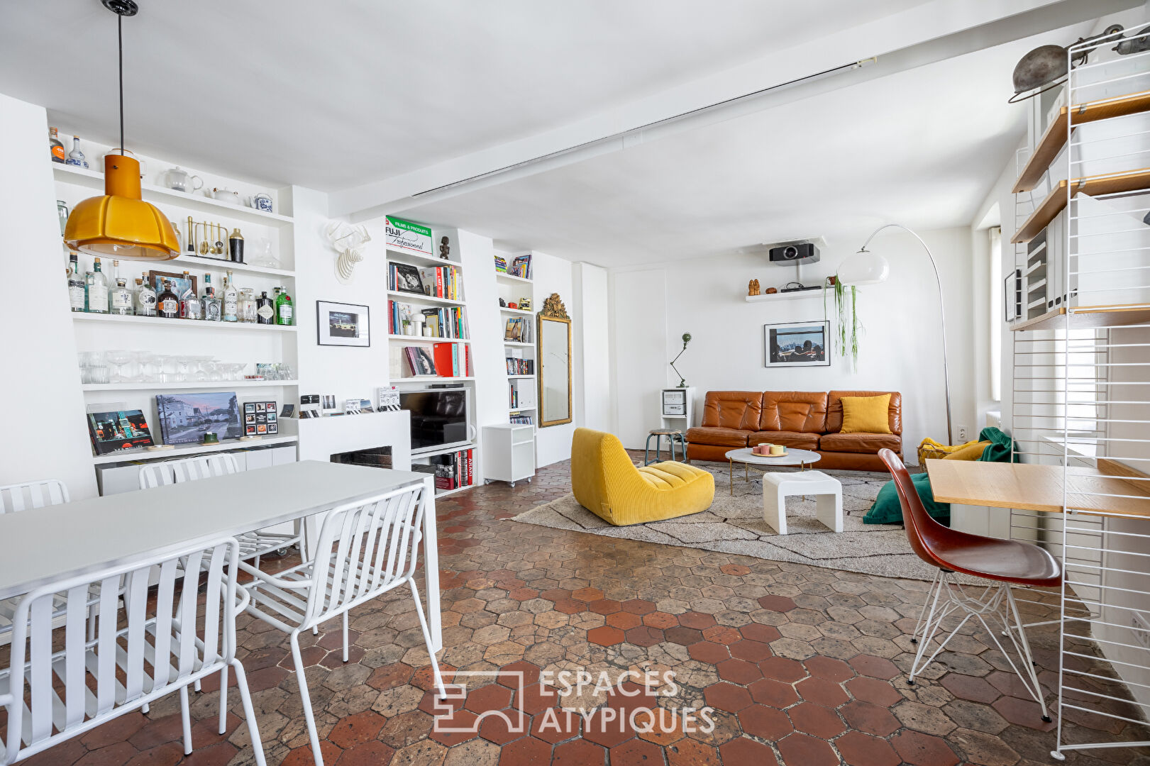 Duplex lumineux au dernier étage