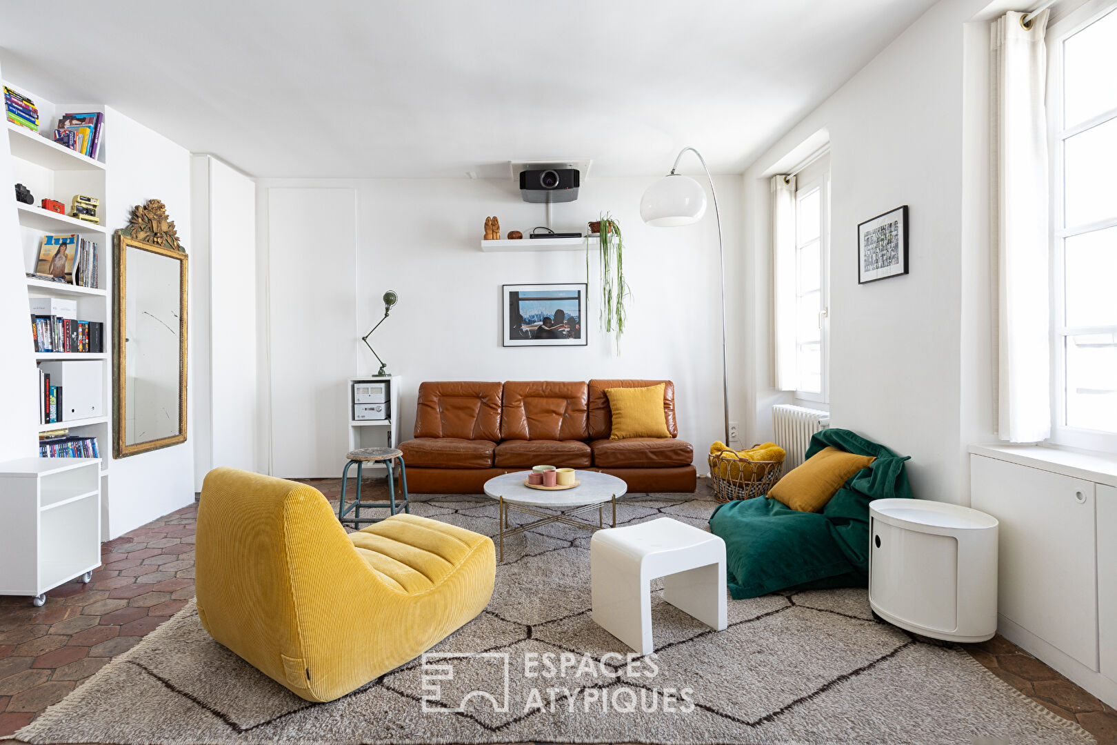 Duplex lumineux au dernier étage