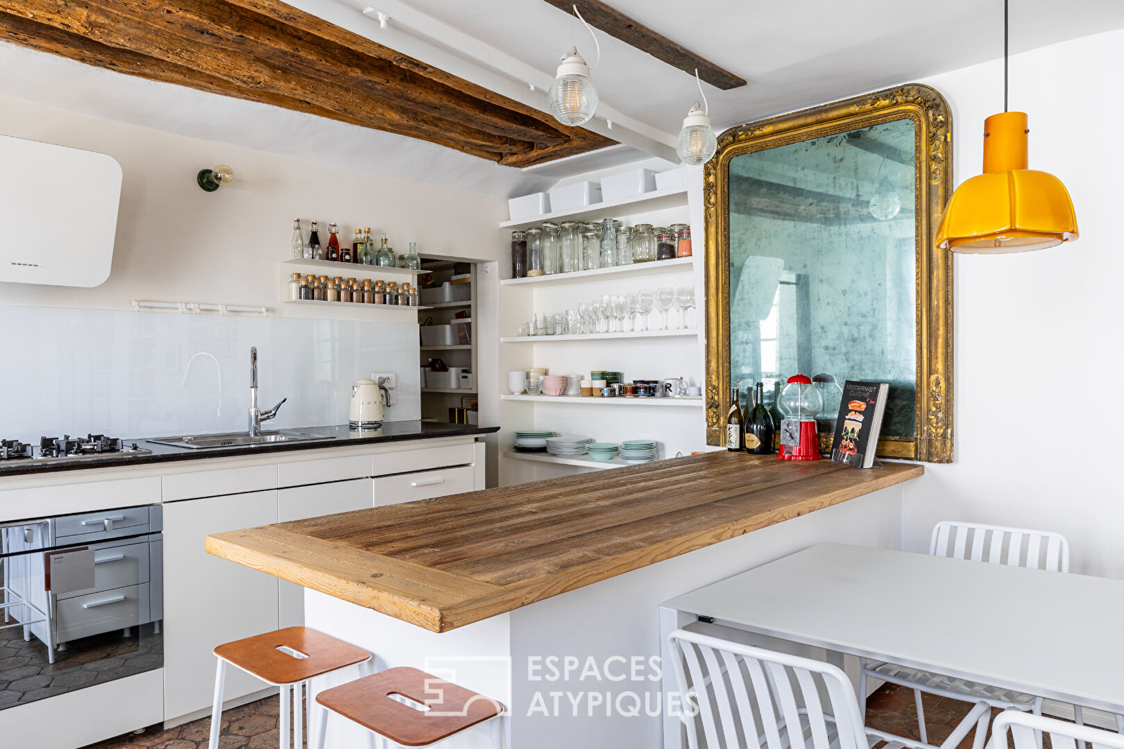 Duplex lumineux au dernier étage