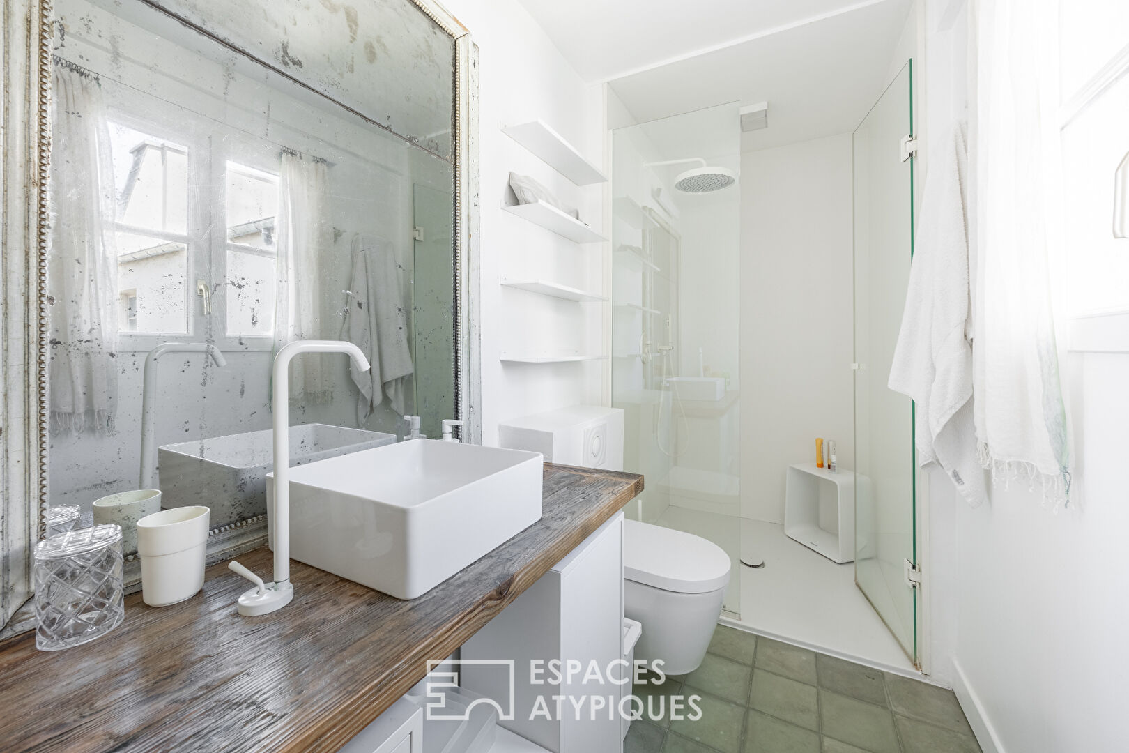 Duplex lumineux au dernier étage