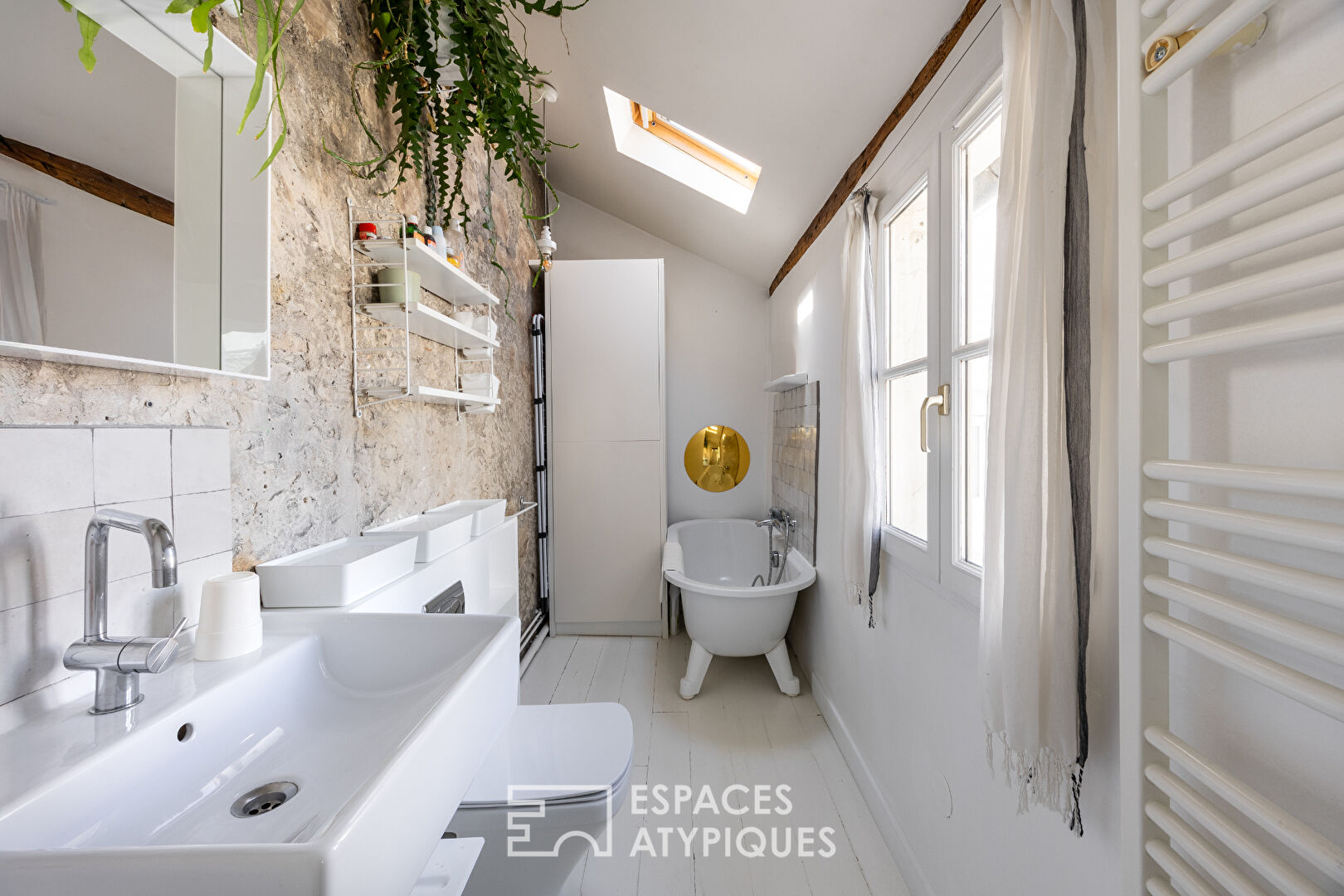 Duplex lumineux au dernier étage