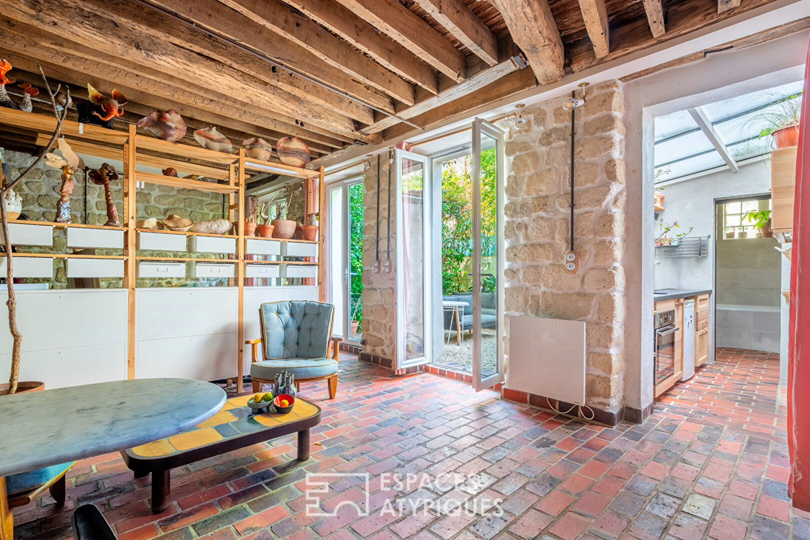 Appartement en rez-de-jardin
