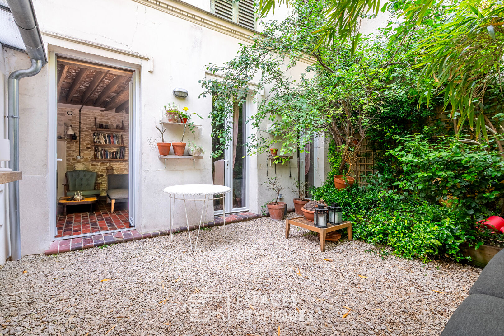 Appartement en rez-de-jardin