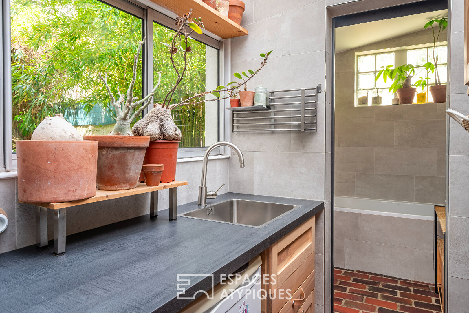 Appartement en rez-de-jardin