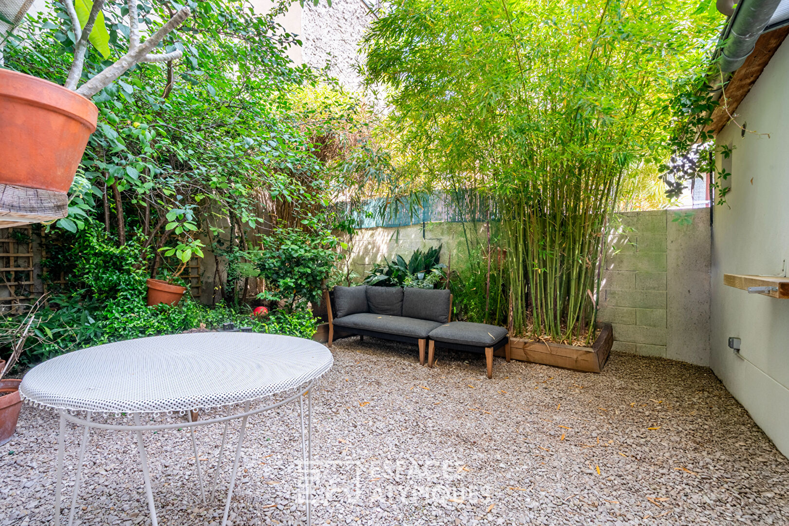 Appartement en rez-de-jardin