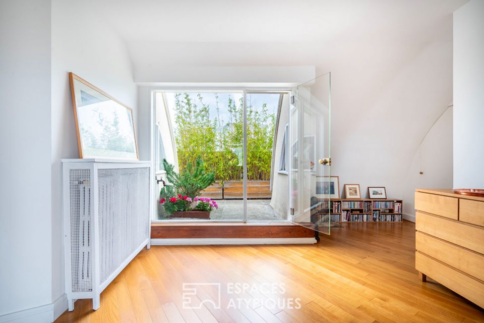 Appartement en dernier étage avec ascenseur et terrasse