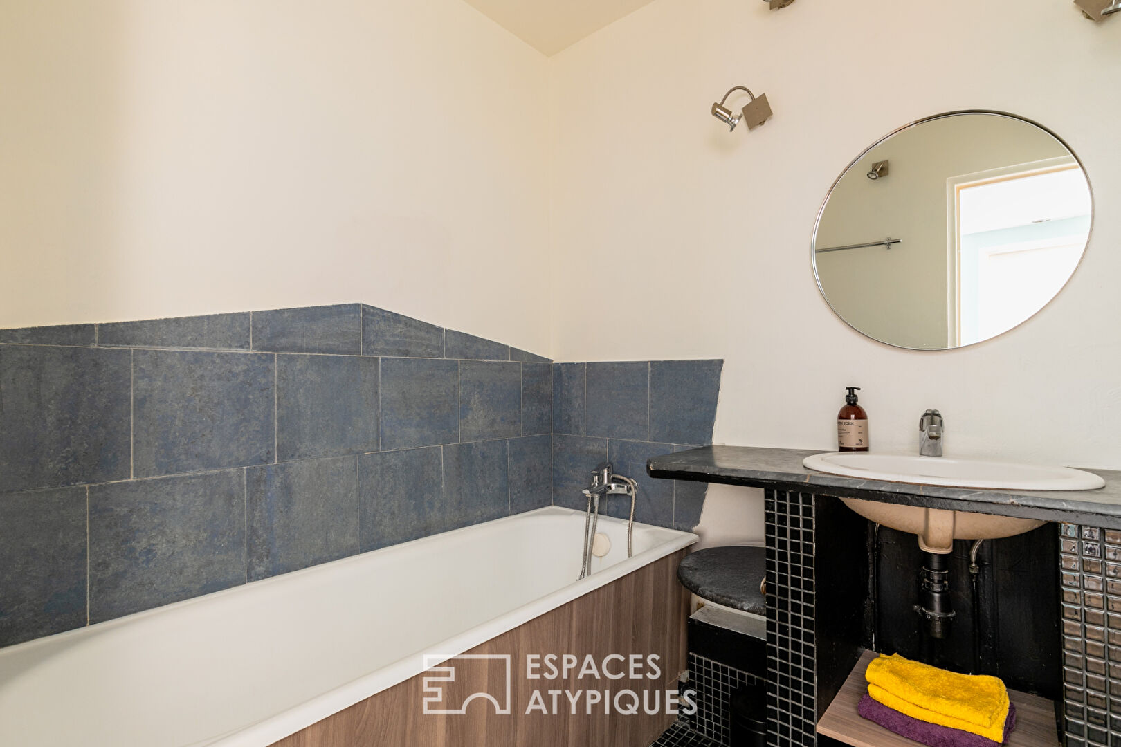 Appartement traversant avec jardin aux buttes Chaumont