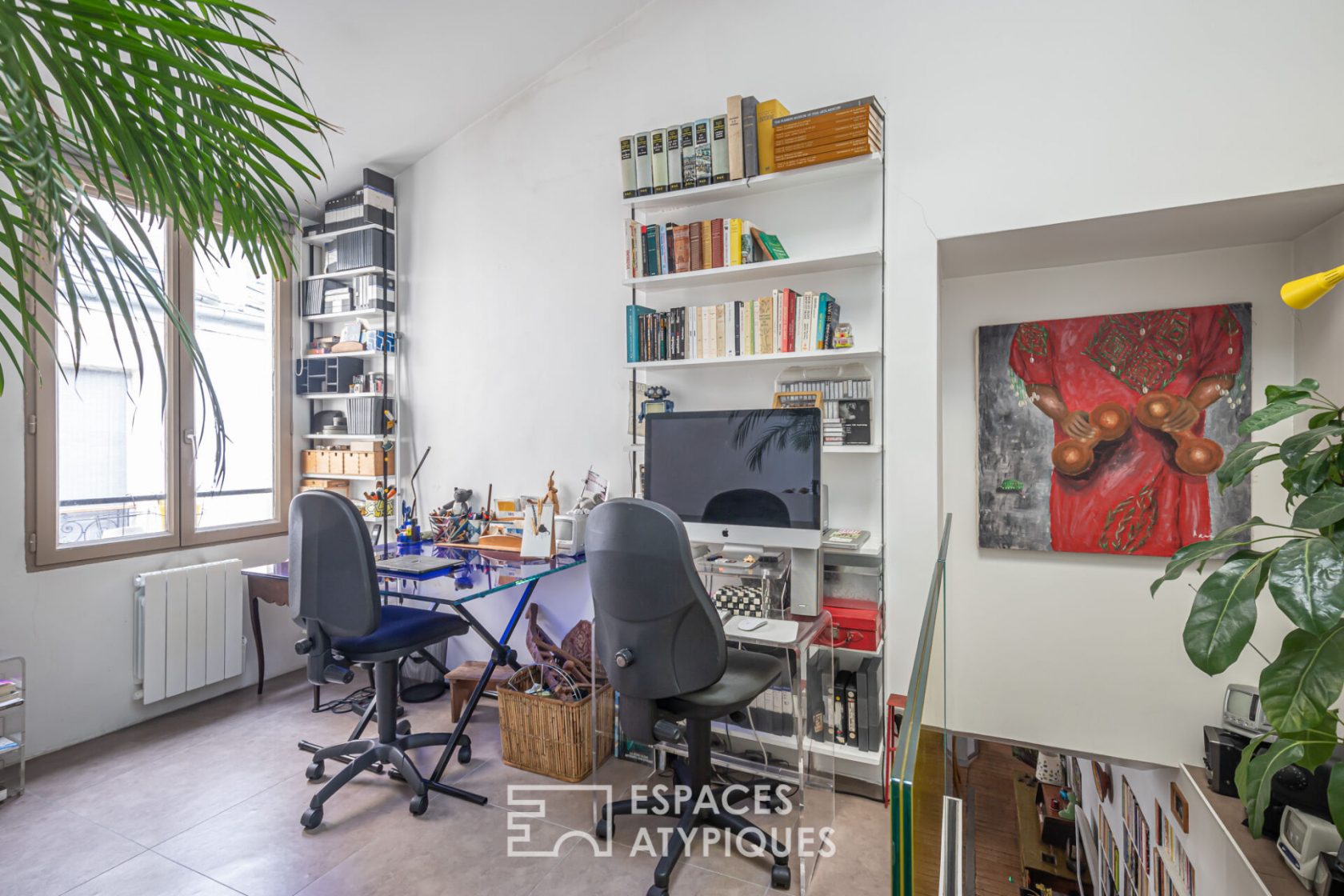 Duplex and studio on the top floor