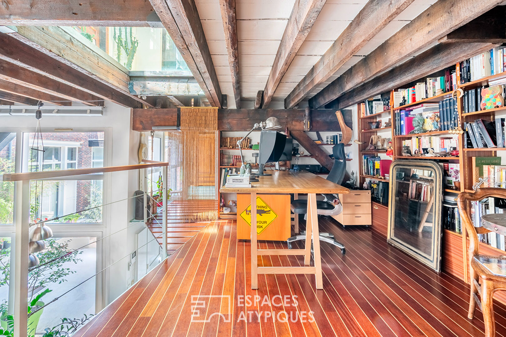 Triplex with shared terrace in a former coaching inn