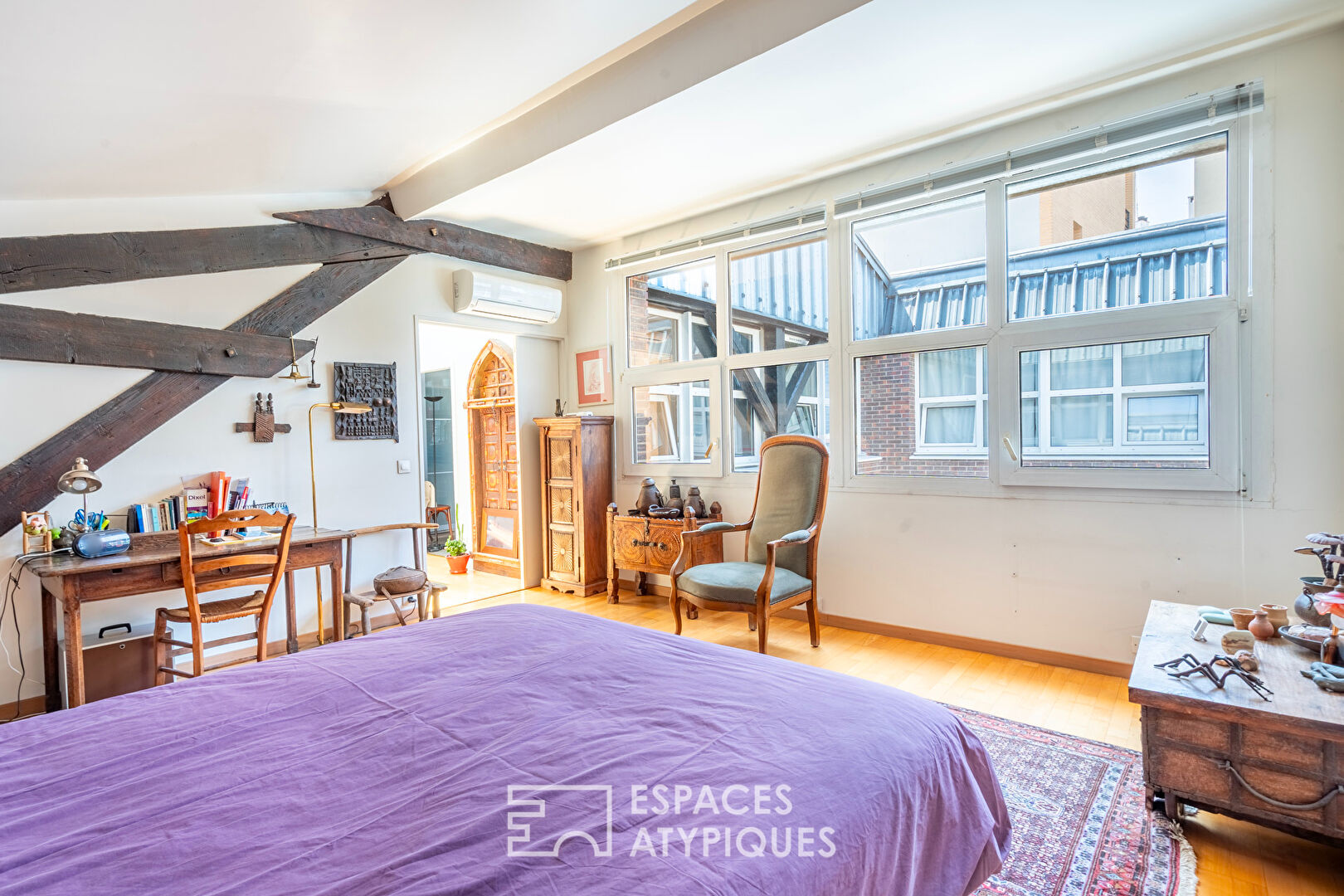 Triplex with shared terrace in a former coaching inn