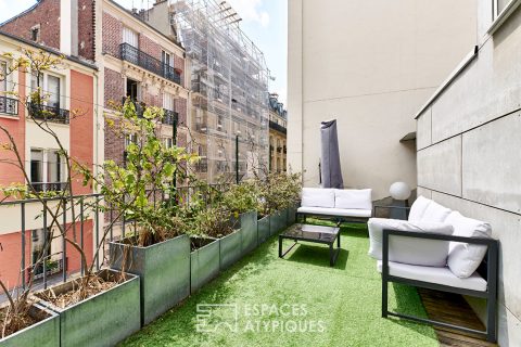 Like a house with a terrace in the heart of the 11th arrondissement