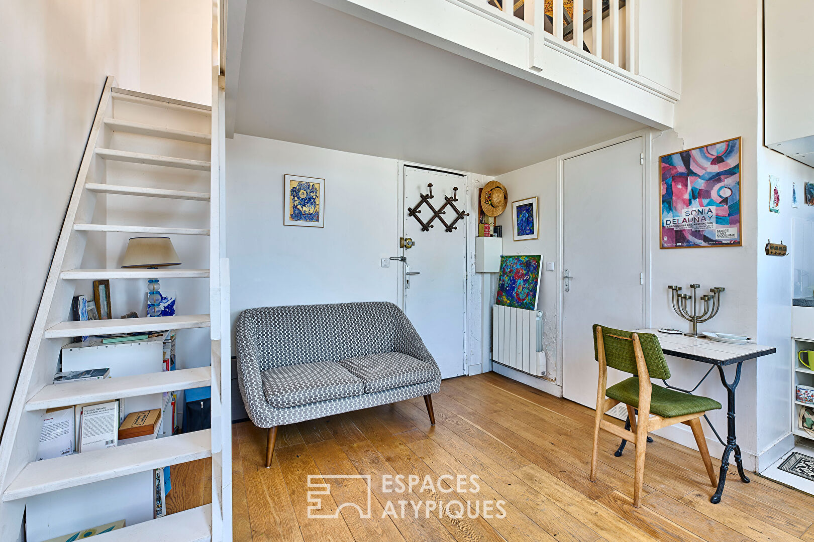 Duplex en dernier étage rue Saint-Maur