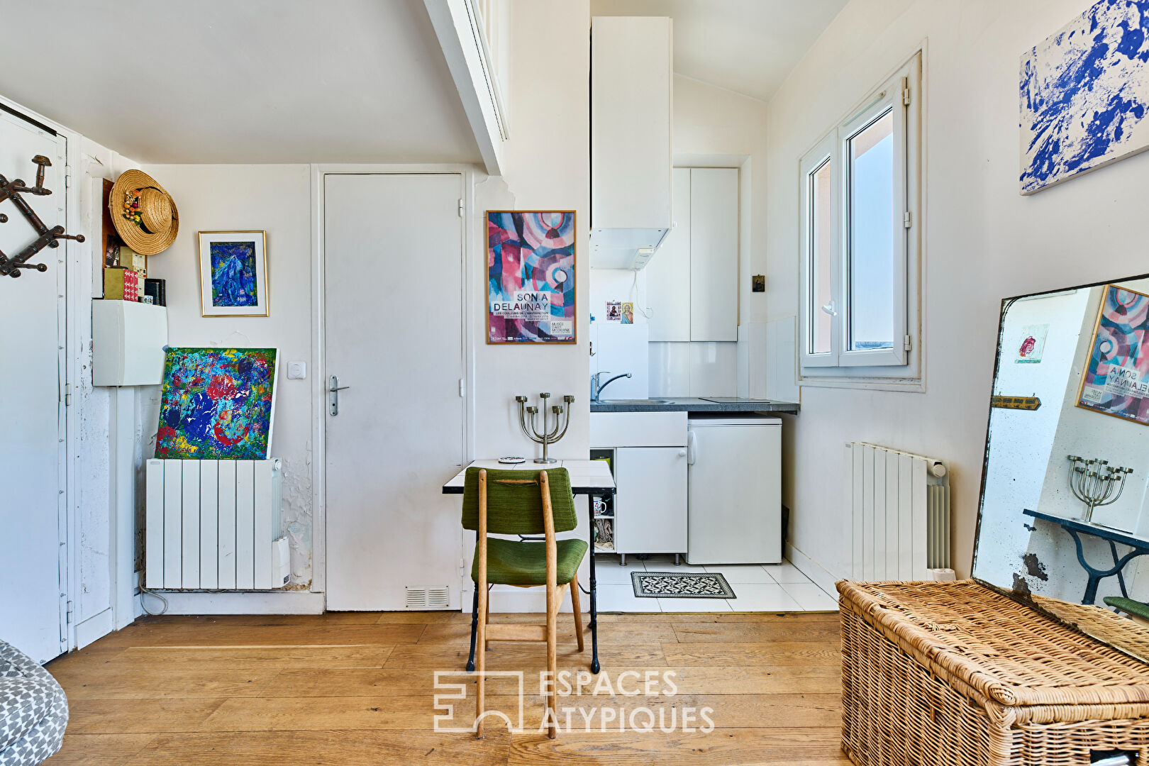 Duplex en dernier étage rue Saint-Maur
