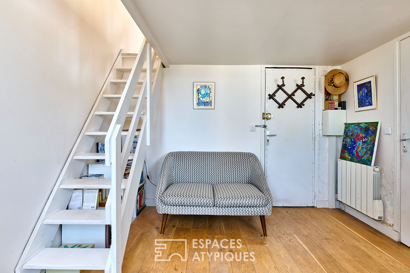Duplex en dernier étage rue Saint-Maur