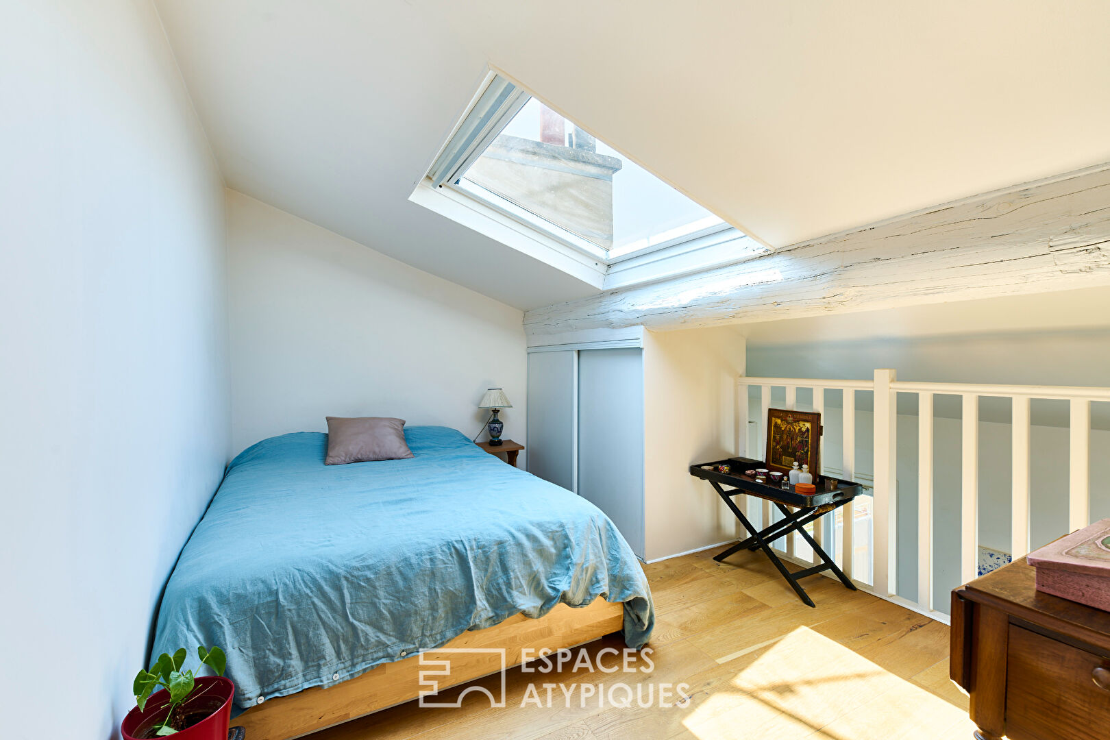 Duplex en dernier étage rue Saint-Maur