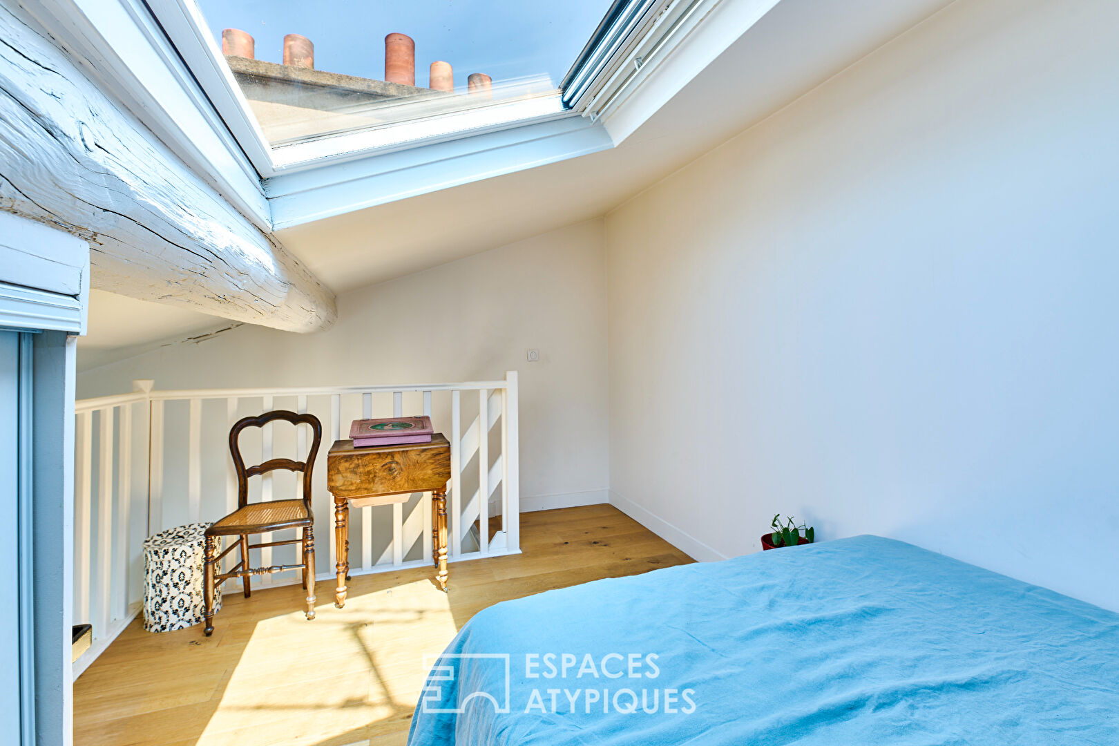 Duplex en dernier étage rue Saint-Maur
