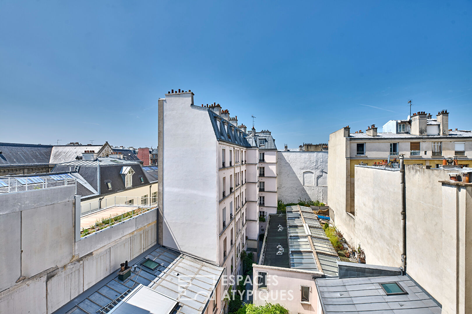 Duplex en dernier étage rue Saint-Maur