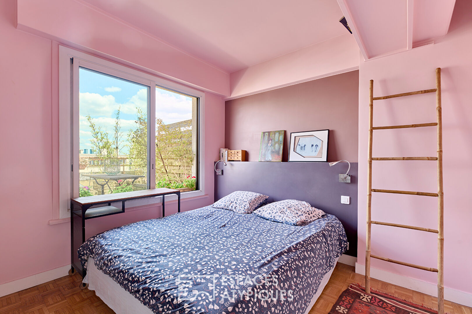 Appartement en dernier étage avec terrasses et vues dégagées