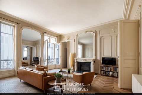 Appartement à réinventer dans un ancien hôtel particulier