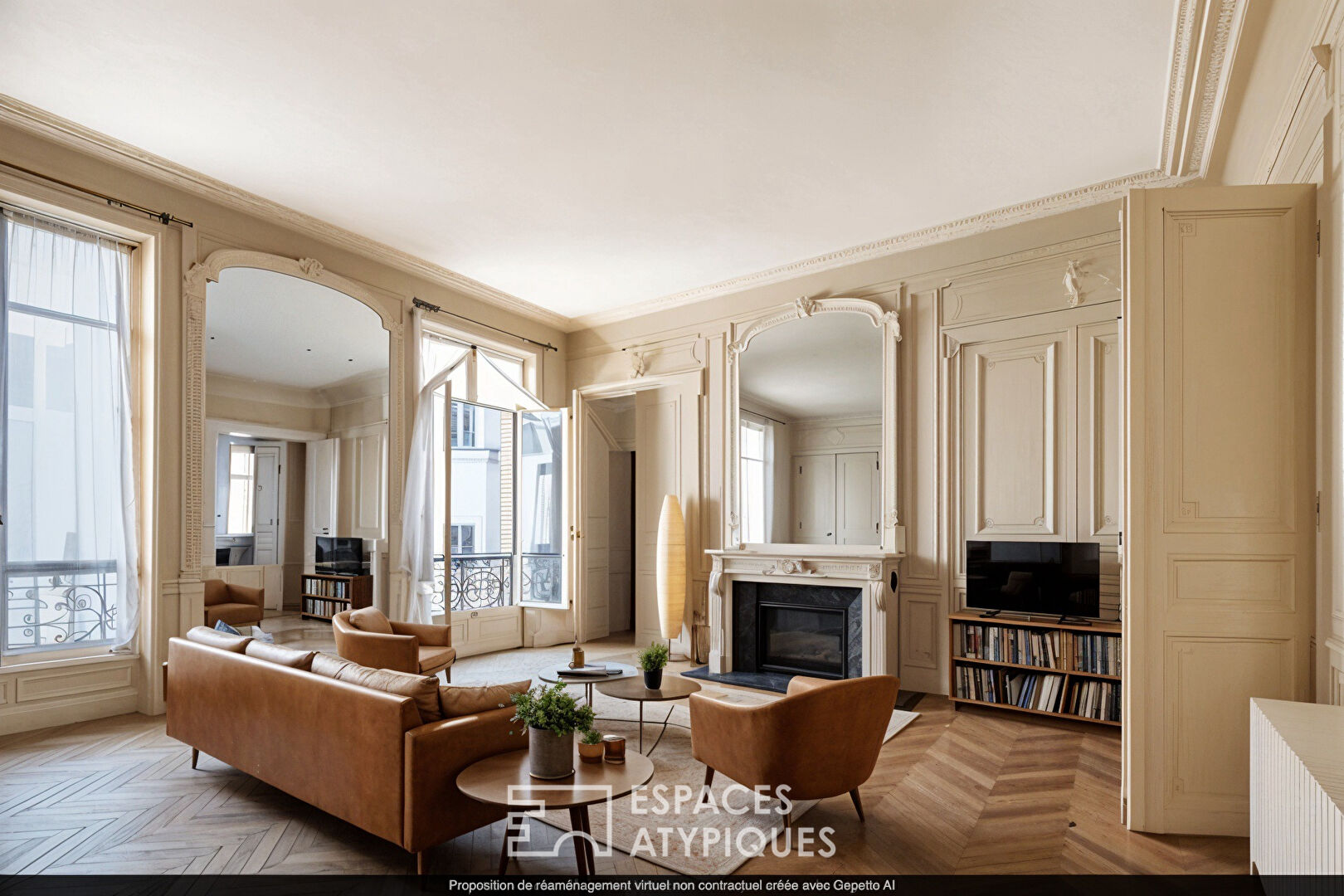 Appartement à réinventer dans un ancien hôtel particulier
