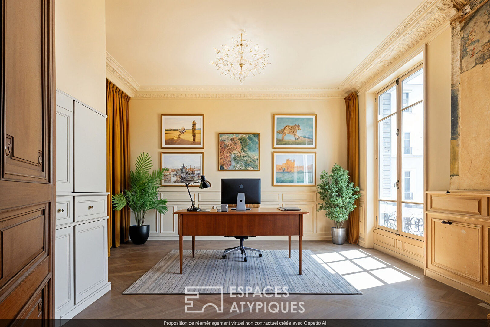 Appartement à réinventer dans un ancien hôtel particulier