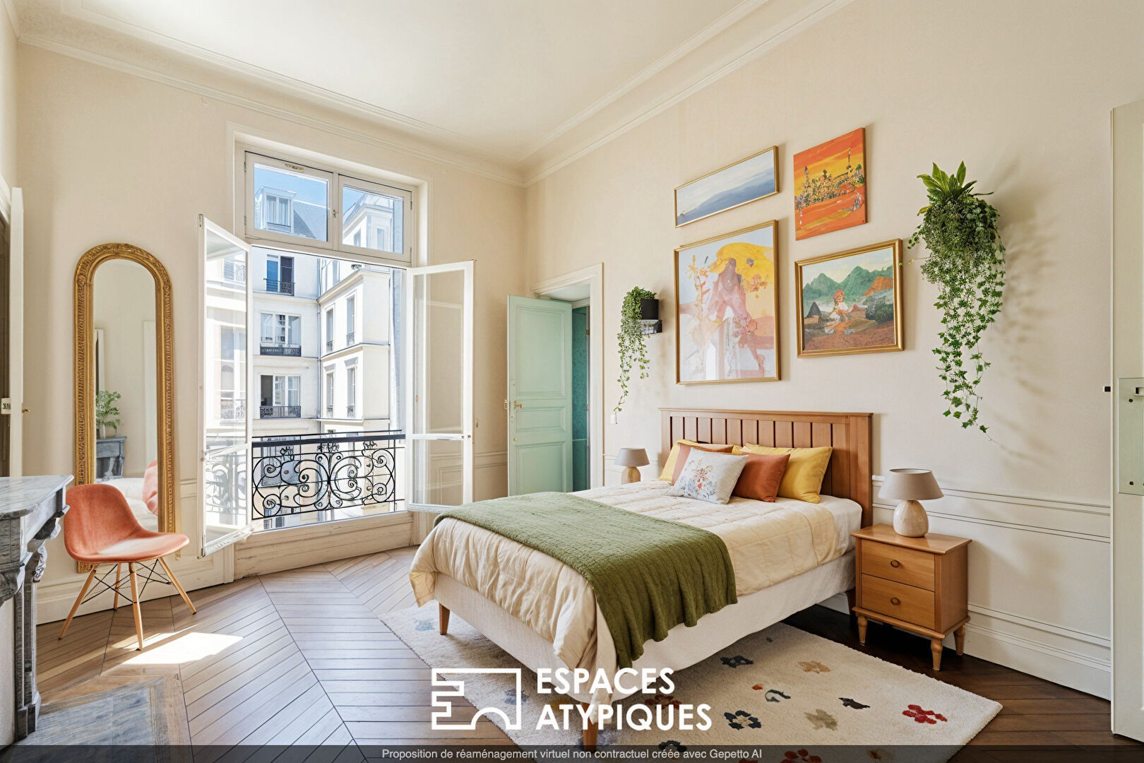 Appartement à réinventer dans un ancien hôtel particulier