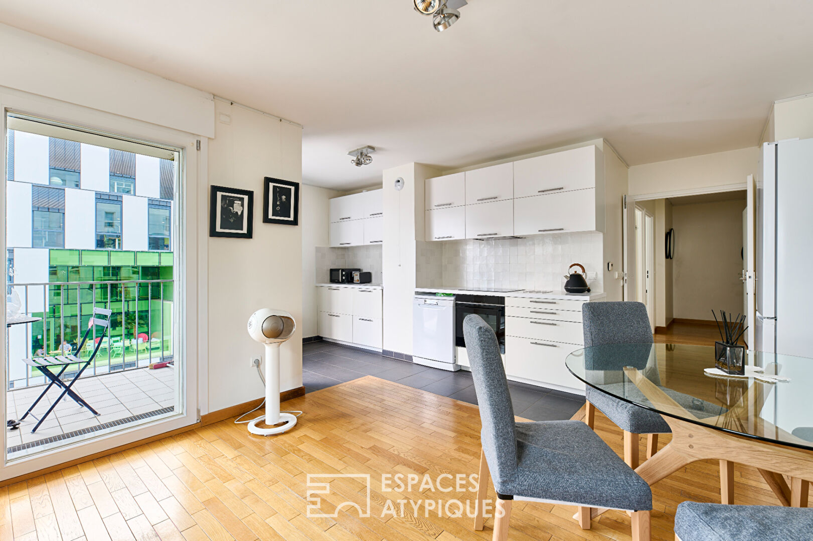 Appartement lumineux avec balcon