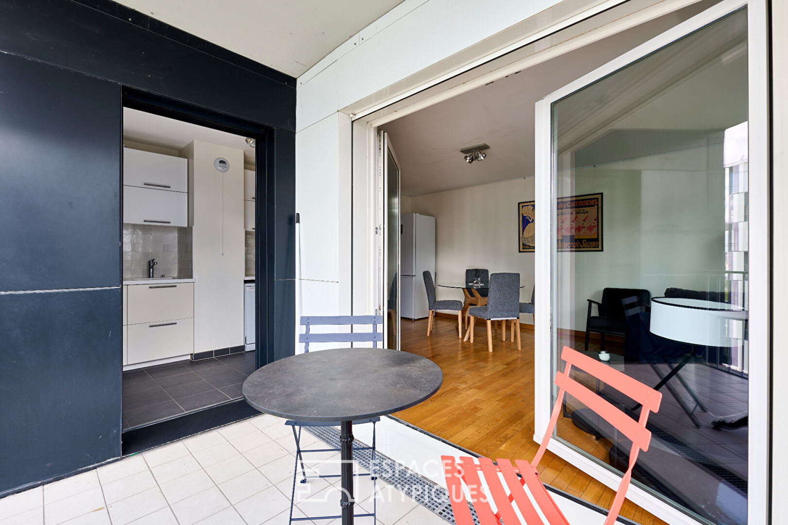 Appartement lumineux avec balcon