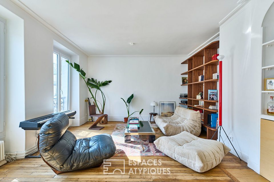 Appartement lumineux au dernier étage