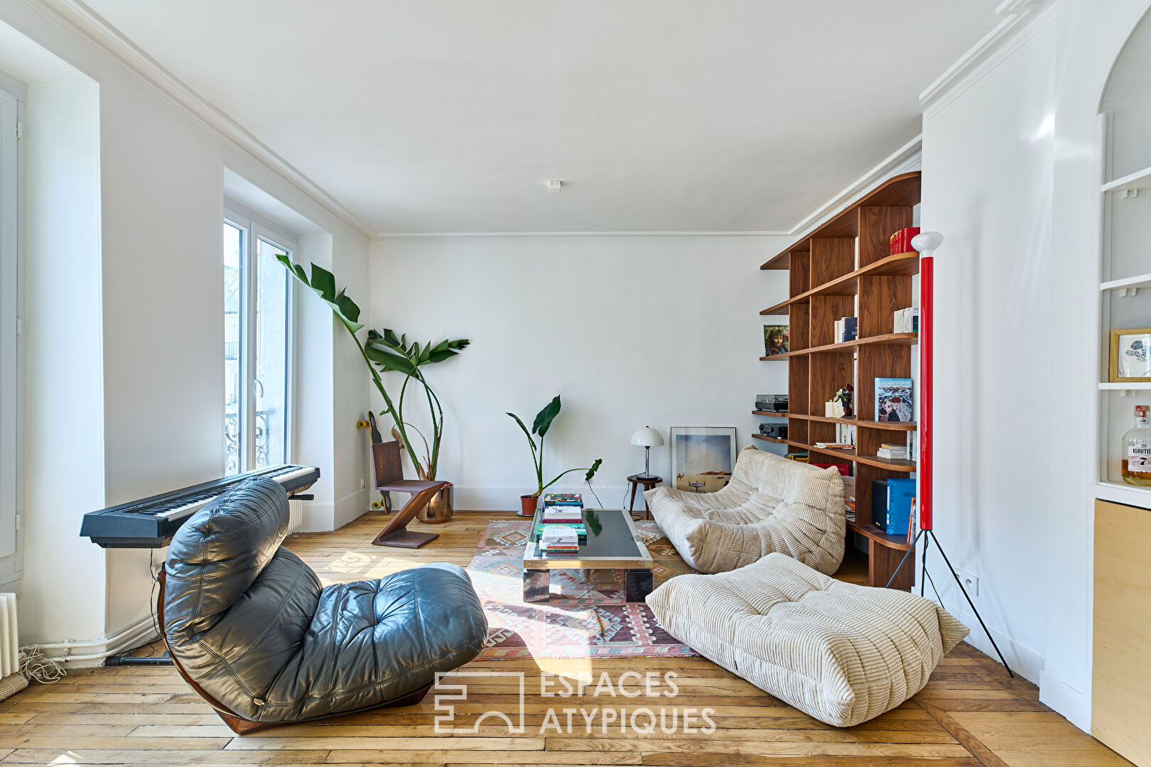 Appartement lumineux au dernier étage