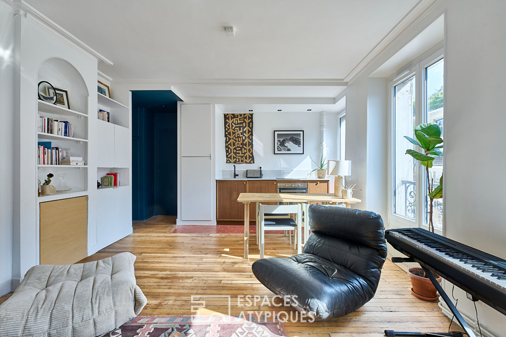Appartement lumineux au dernier étage