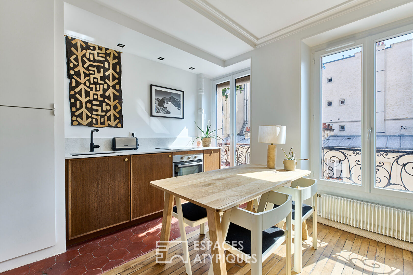 Appartement lumineux au dernier étage