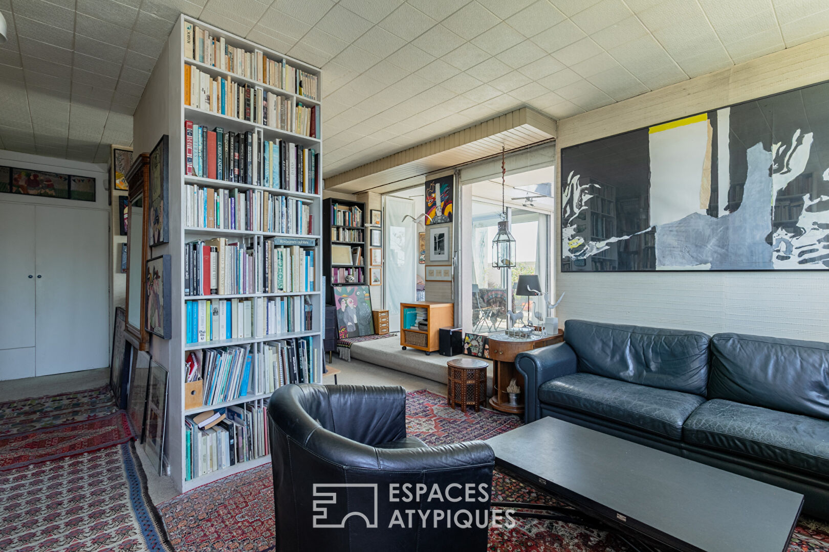 Appartement d’artiste avec terrasse et vues