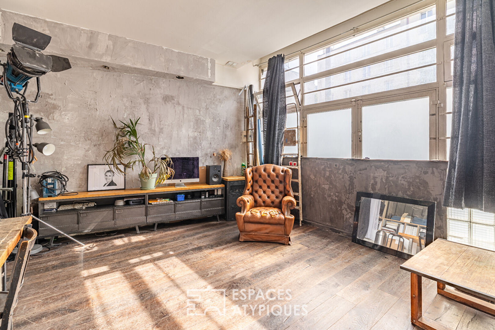 Studio photo dans un local commercial rue de l’Ermitage