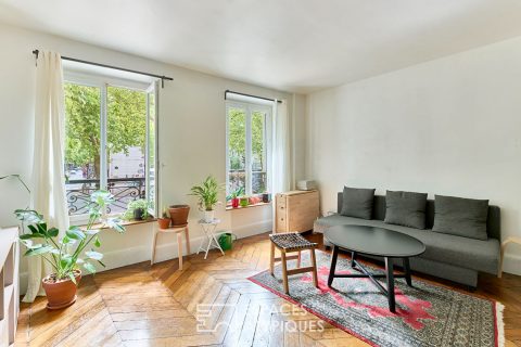 Duplex lumineux et traversant Proche Bercy