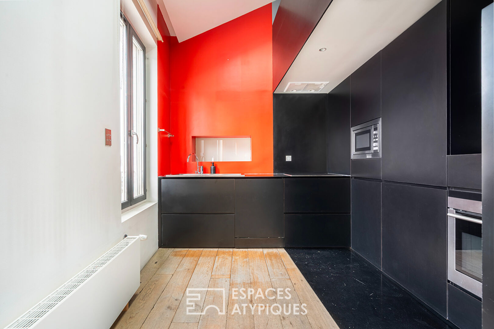 Loft on the top floor with elevator