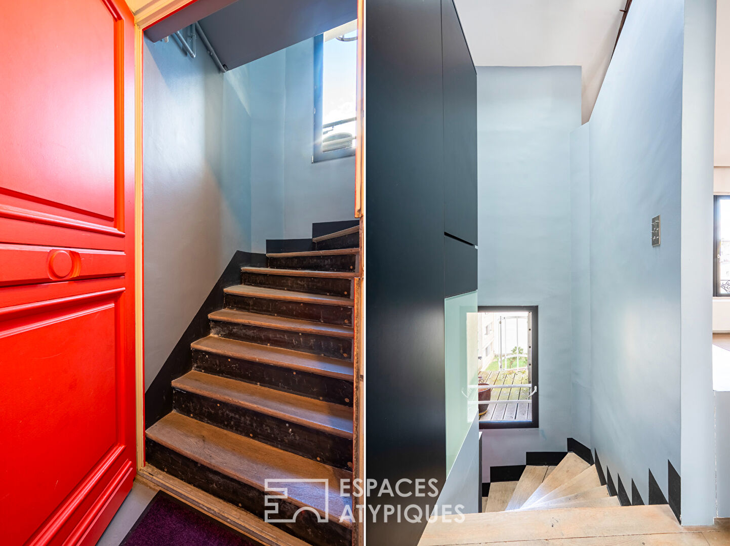 Loft on the top floor with elevator