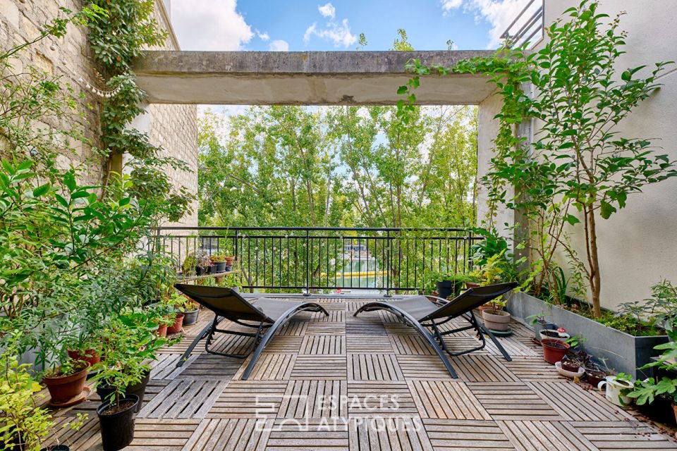 Maison d'architecte avec rooftop
