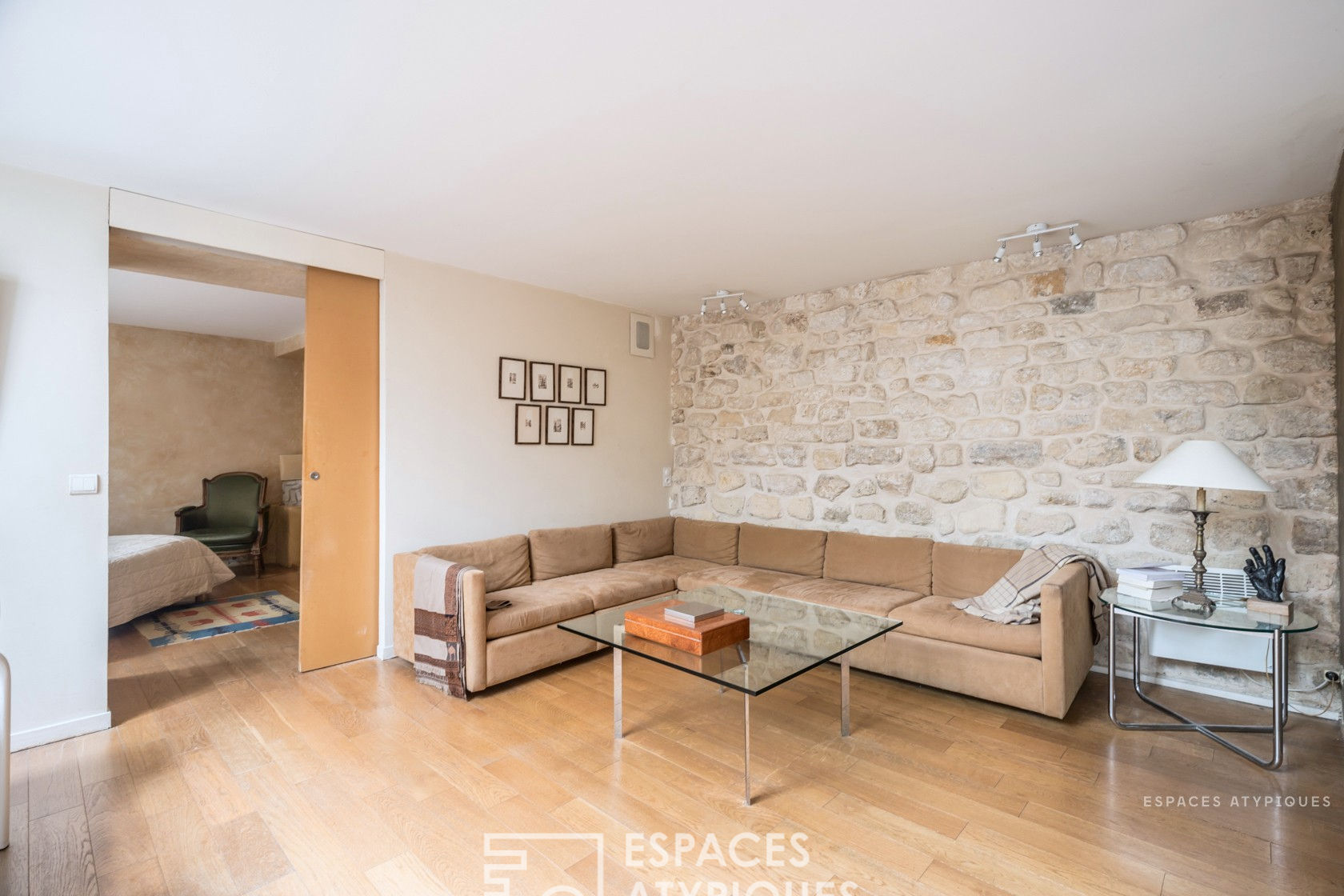 Loft avec patio dans ancienne imprimerie