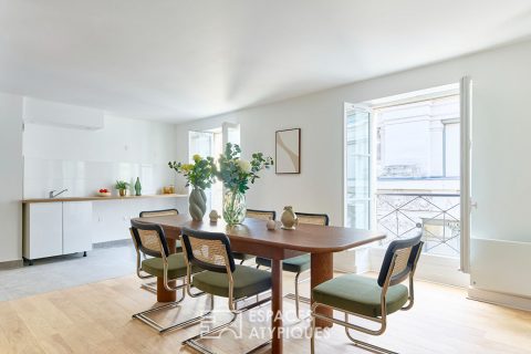 Appartement à l’esprit maison avec vue sur l’Hôtel de Ville et Notre Dame