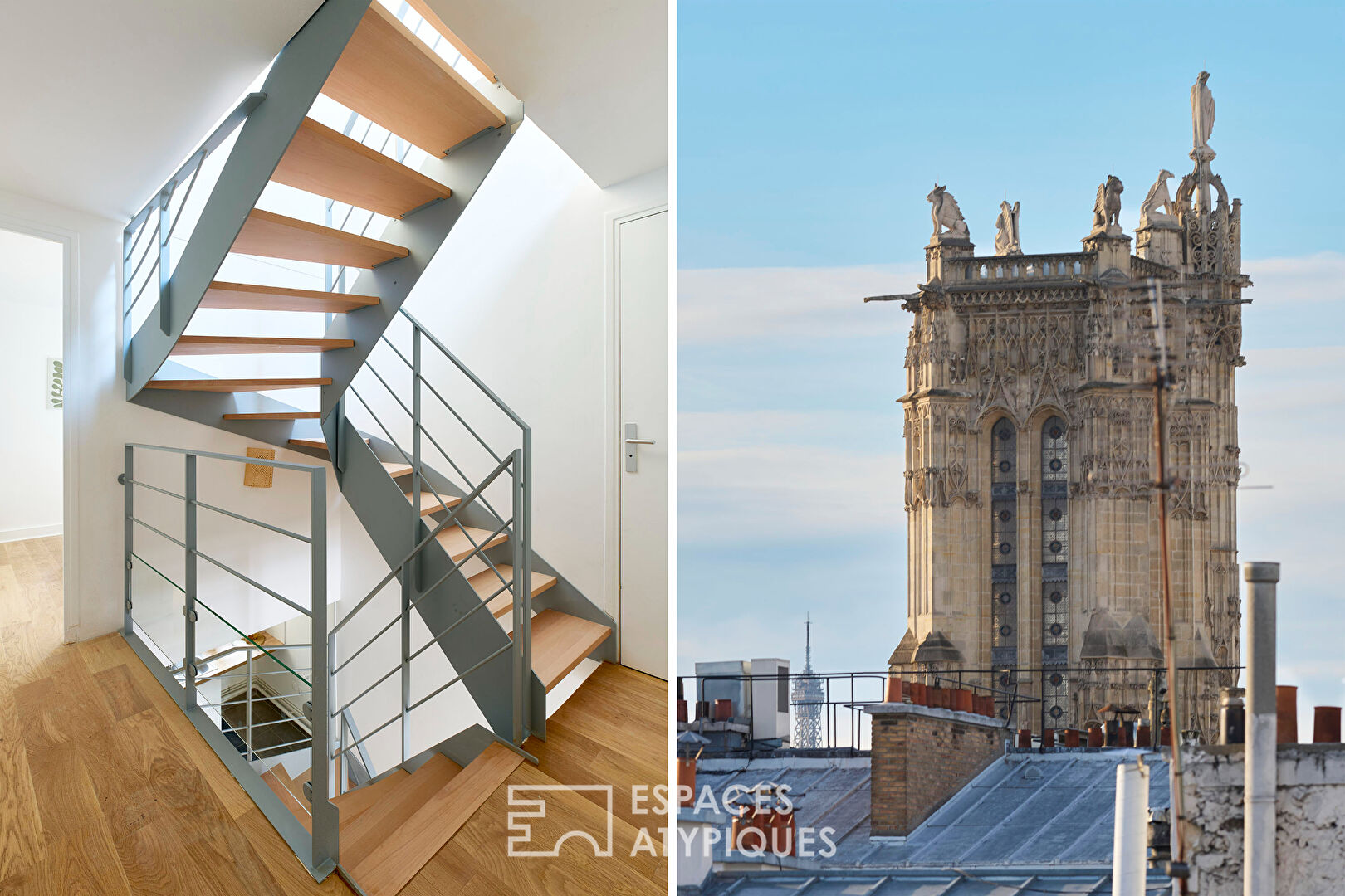 Appartement rénové proche de l’Hôtel de ville