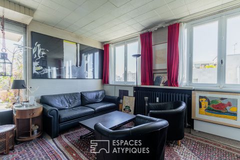 Appartement d&rsquo;artiste avec terrasse et vues