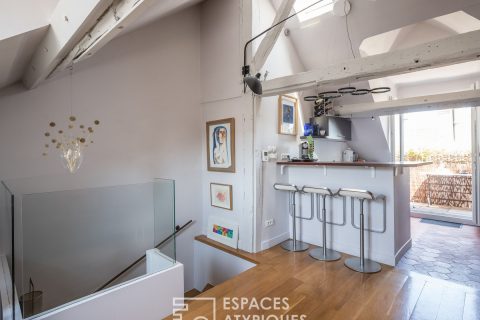 Duplex avec terrasse proche Bastille