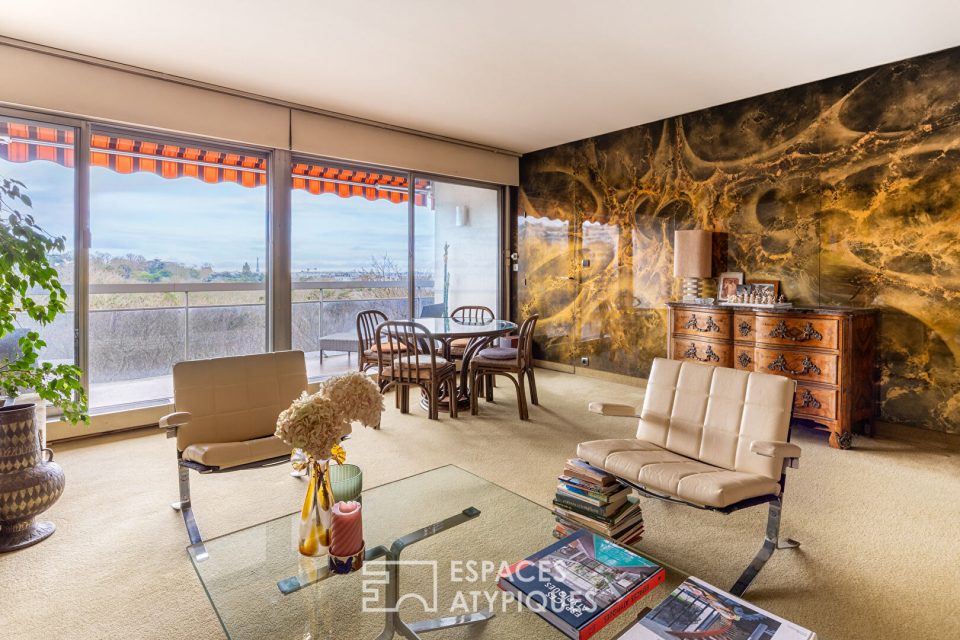 Appartement avec vue panoramique sur les Buttes-Chaumont