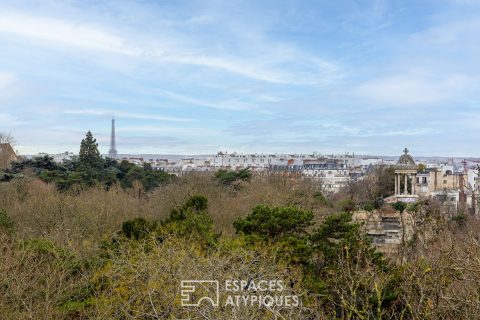 Appartement avec vue panoramique sur les Buttes-Chaumont
