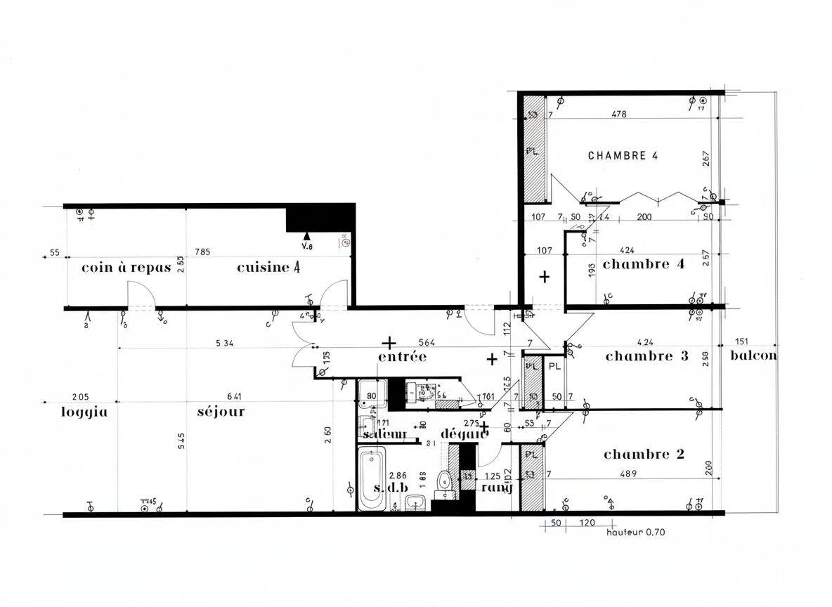 Appartement avec vue panoramique sur les Buttes-Chaumont