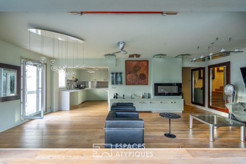 Duplex lumineux avec terrasses plein Sud-Ouest