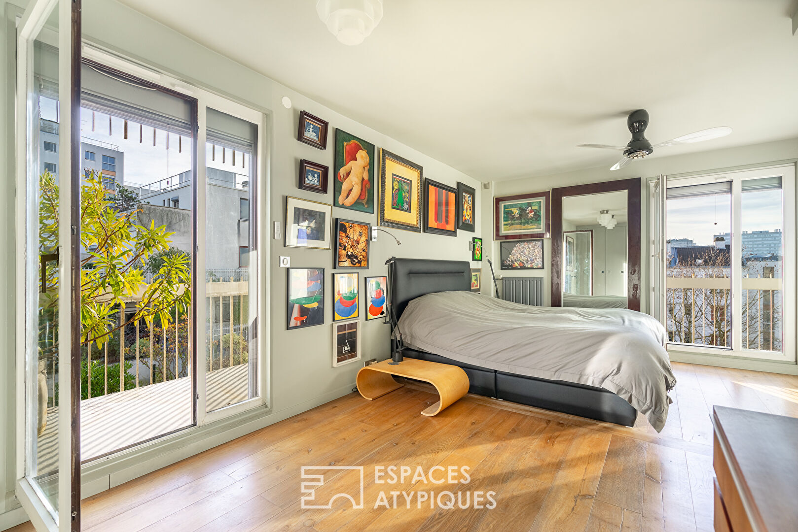 Duplex lumineux avec terrasses plein Sud-Ouest